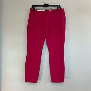 EUC like new J.Crew Minnie Pants in Fuchsia size 8